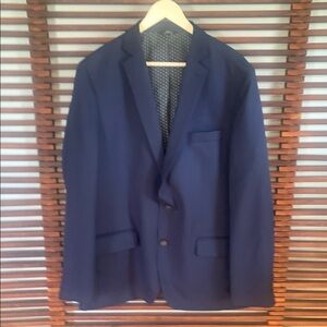 Haggar Men's Navy Blazer